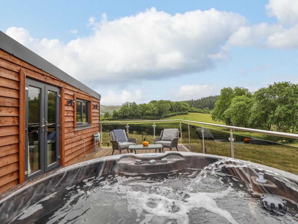 The Cabin At Evelyns Retreat Corwen Buitenkant foto
